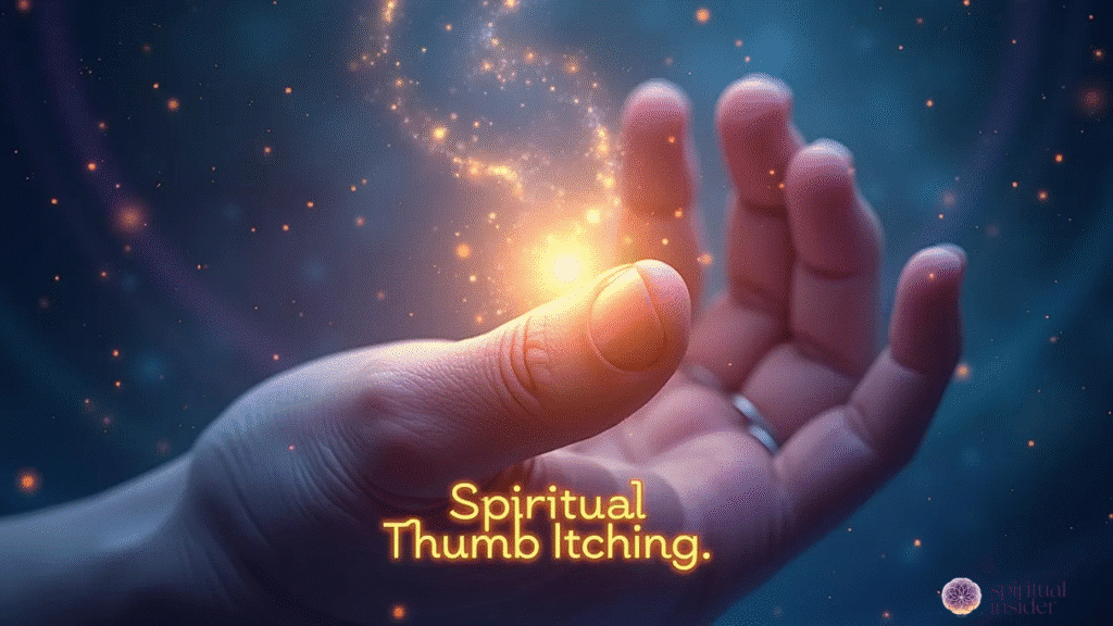 Spiritual Meaning of Right Thumb Itching Explained