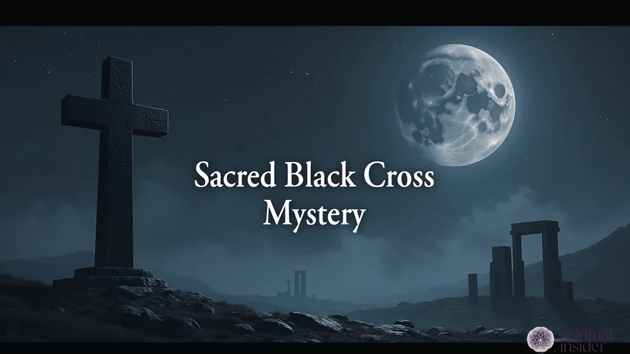 What Does a Black Cross Mean Spiritually