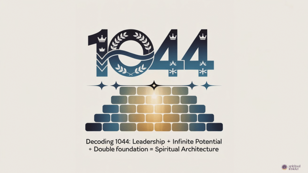"Decoding 1044 A Numerological Breakdown