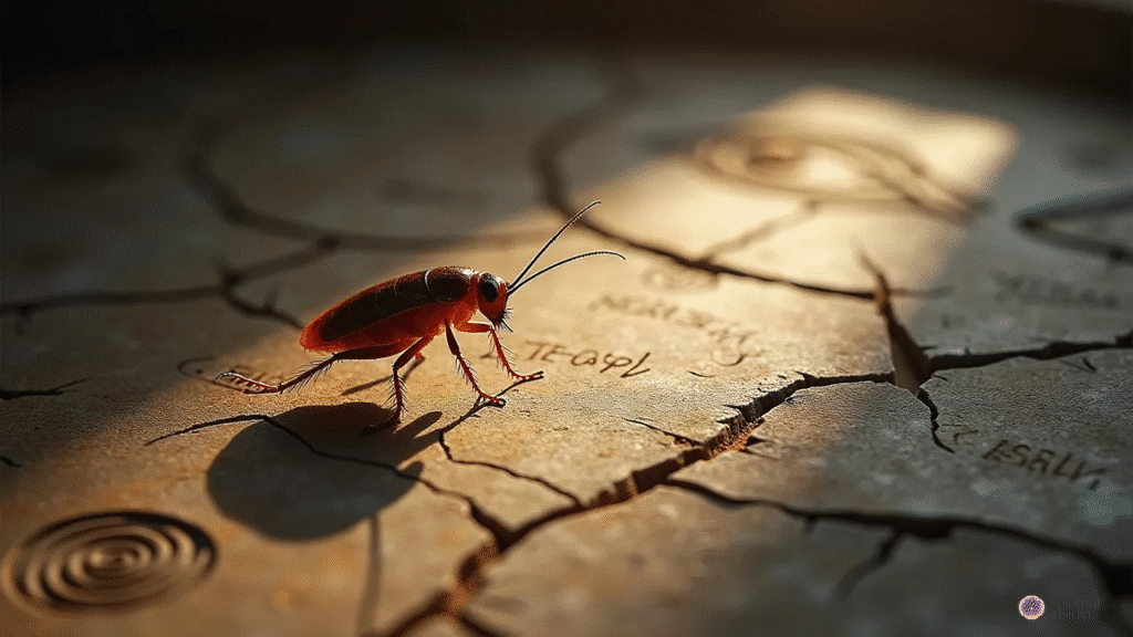 Seeing a Single Cockroach