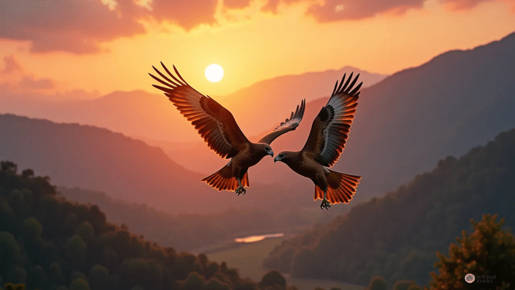 Two Hawks