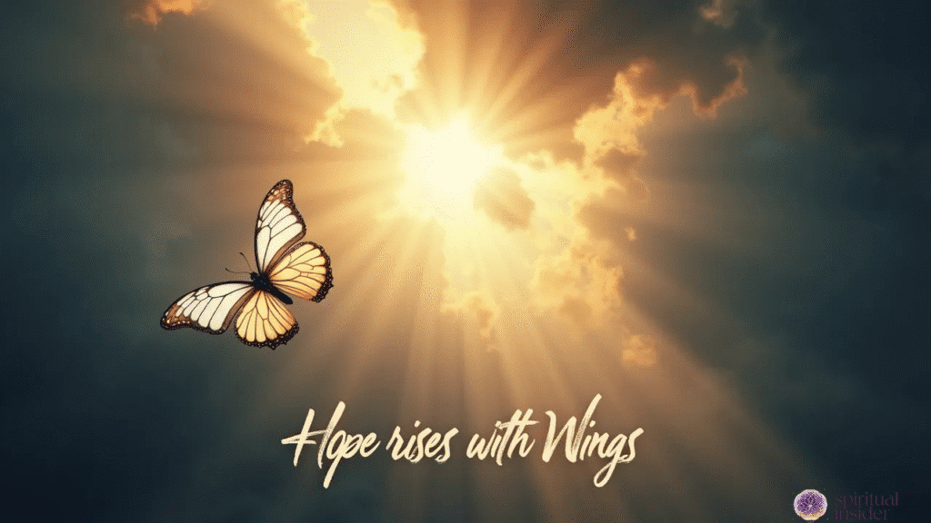 Hope Takes Flight Within You