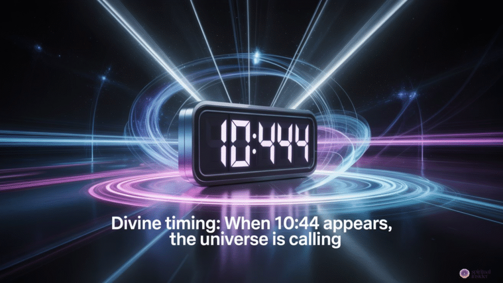 "Digital Clock Encounters The 10:44 Phenomenon