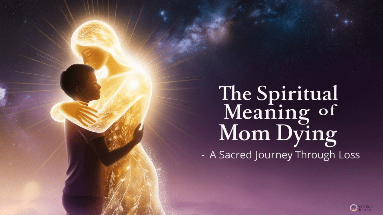 Spiritual meaning of mom dying