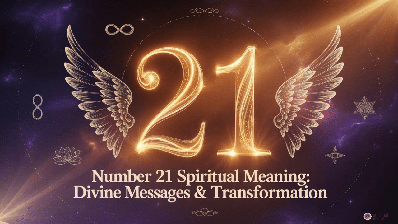Number 21 spiritual meaning