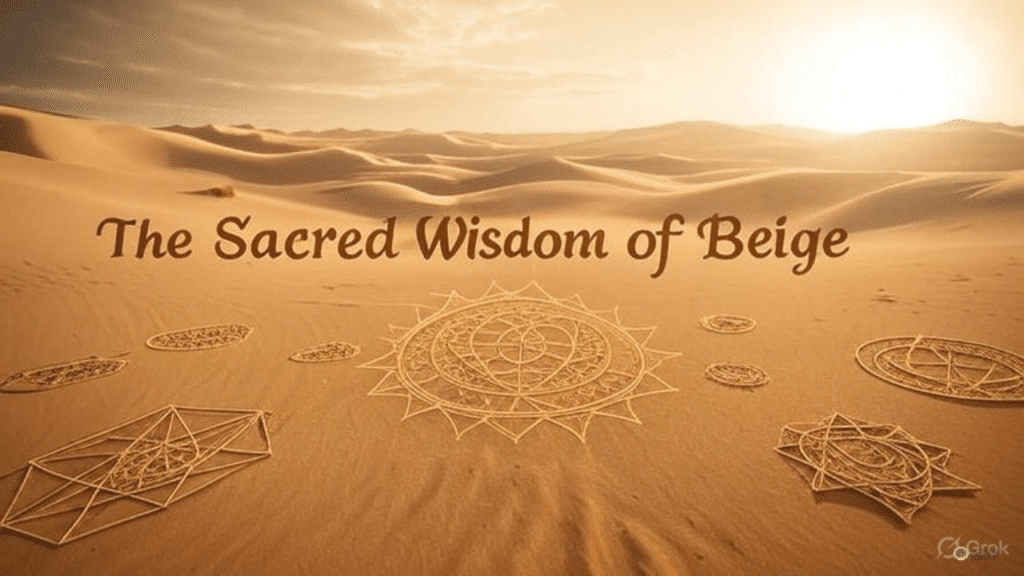 Beige color spiritual meaning