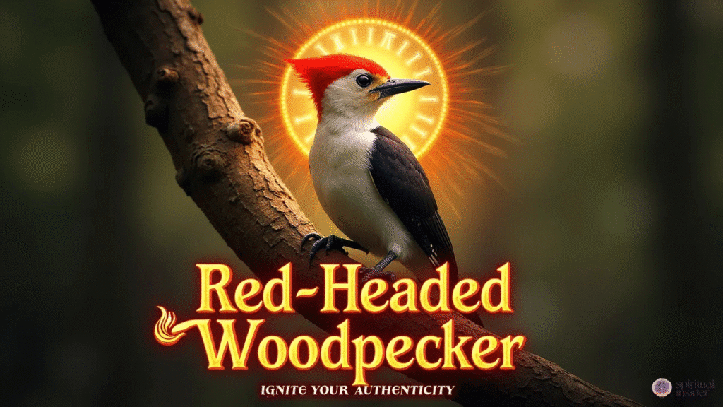 Red Headed Woodpecker Spiritual Messages