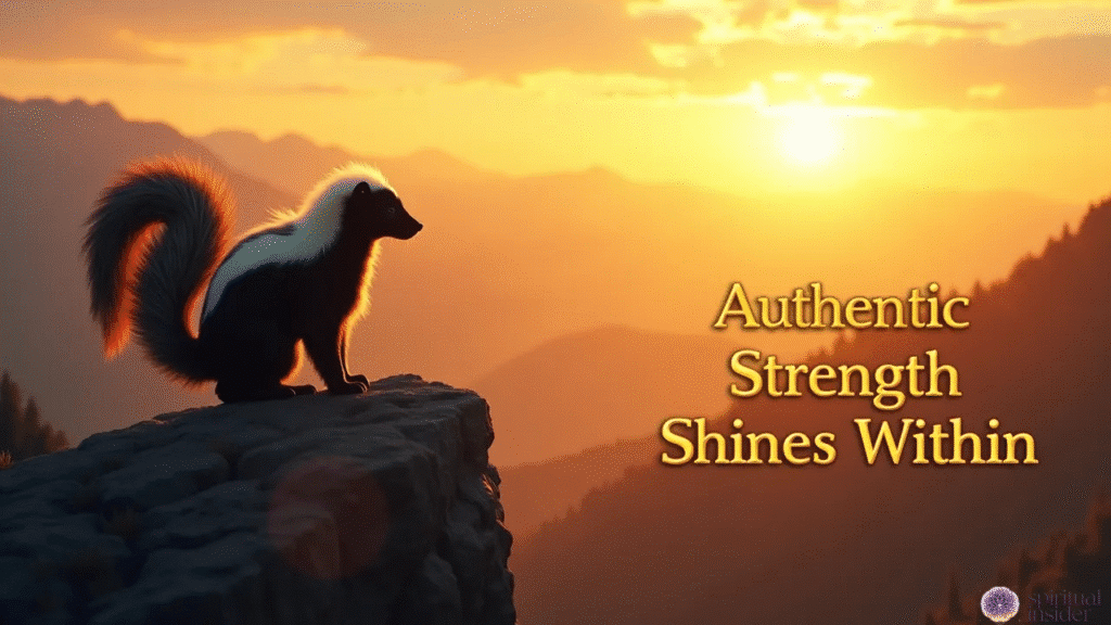 Recognizing Your Skunk Spiritual Totem