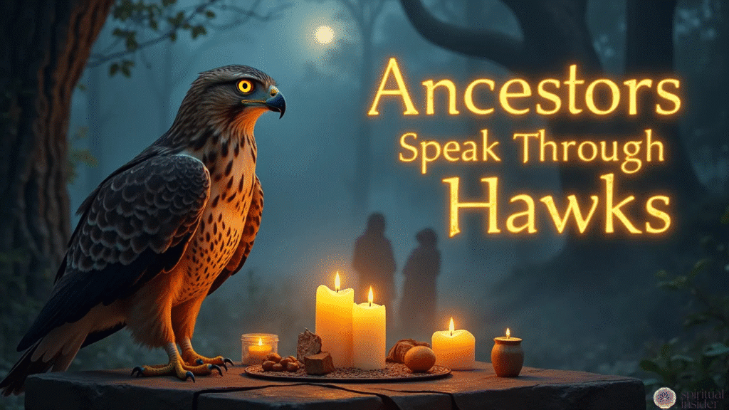 Sacred Messenger Hawks as Ancestral