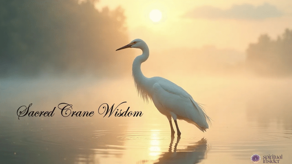Spiritual Meanings and Symbolism Of White Crane