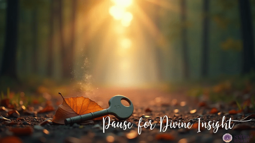 Divine Call for Reflection