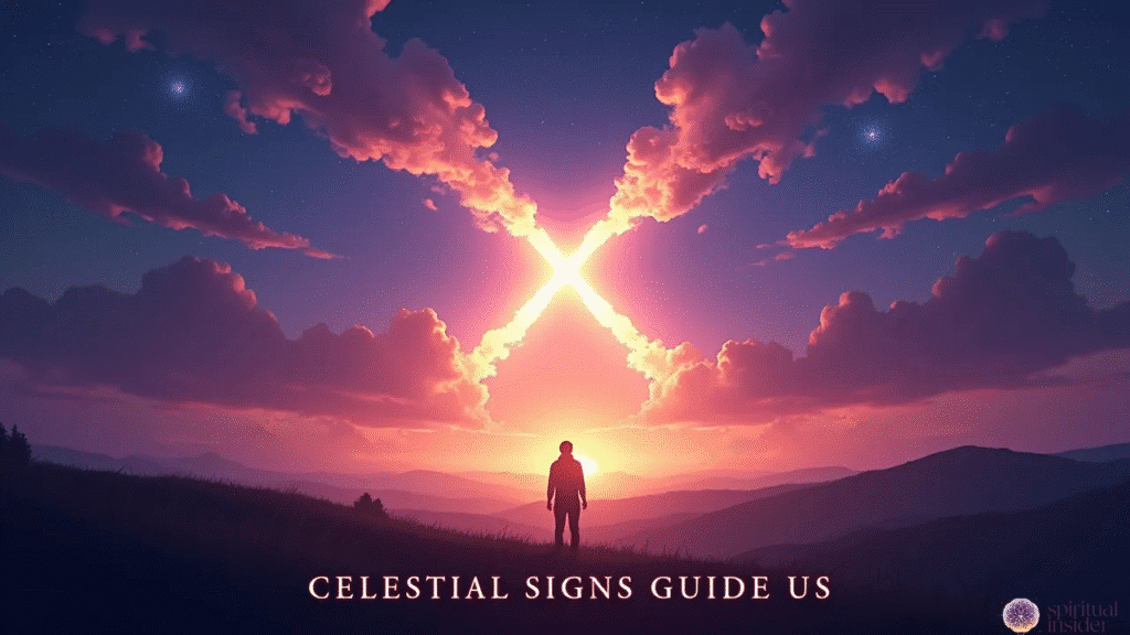 X in the Sky Spiritual Meaning