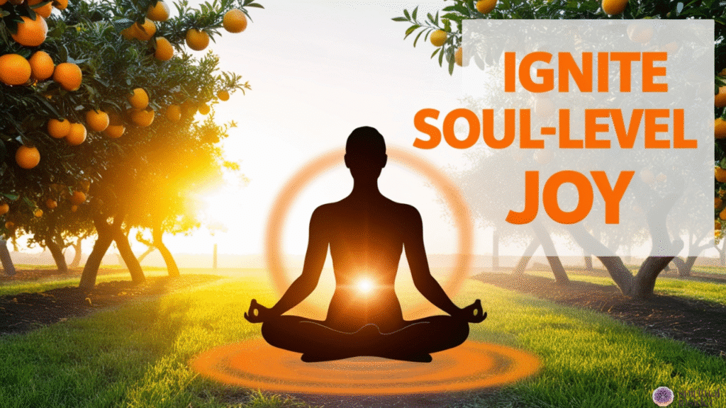 Joy Awakening Through Orange