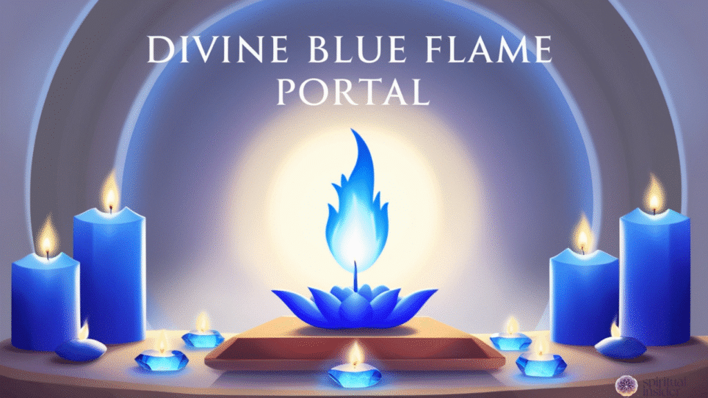 The Sacred Mystery of Blue Flames