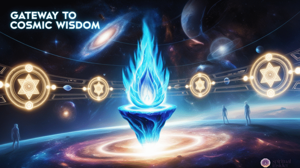 Blue Flame as Cosmic