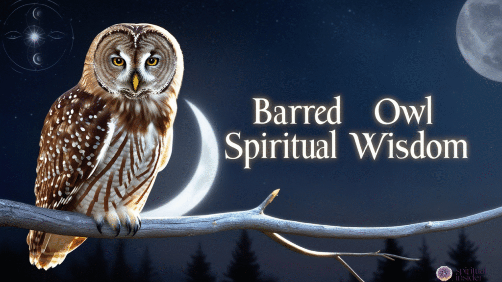 Barred Owl Spiritual Meanings and Symbolism