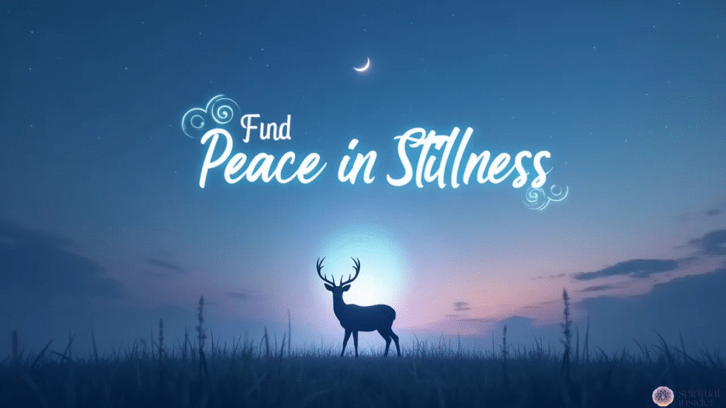 Tranquility and the Search for Divine
