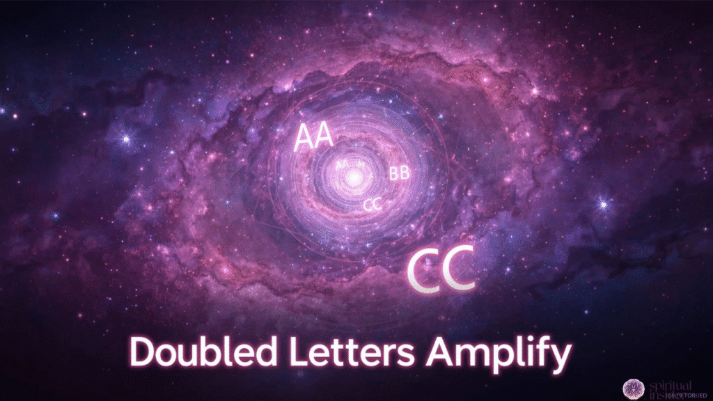 Double Letter Phenomena